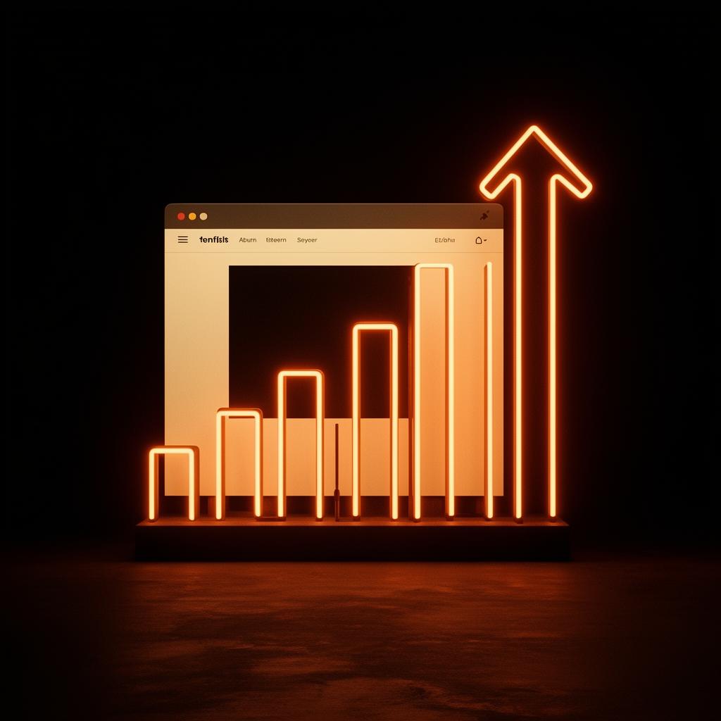 Business growth chart