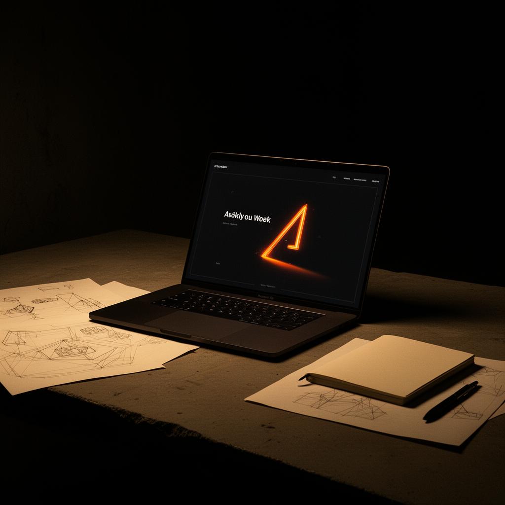 Maplit Marketing designer working on a small business website in India